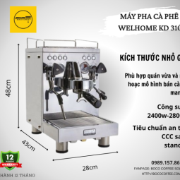Máy Pha Cà Phê Espresso WELHOME 310 WPM