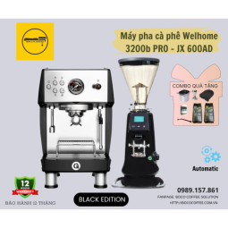 COMBO MÁY PHA CÀ PHÊ GEMILAI 3200B PRO - JX600AD