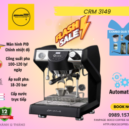 Máy pha cà phê GEMILAI CRM 3149 – Phiên bản cao cấp