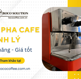 Boco Coffee cung cấp máy pha cà phê thanh lý chính hãng với giá tốt
