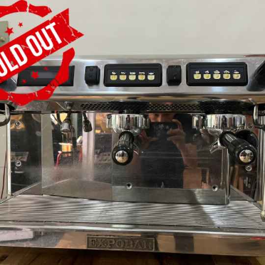 [Thanh lý] Máy pha cafe 2 group Expobar Megacrem