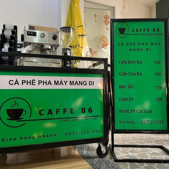 Combo xe cafe Milesto 20.5 triệu