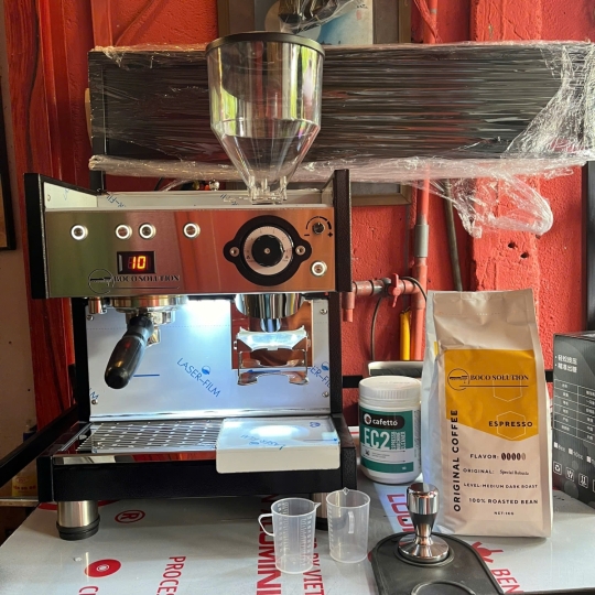 [SALE] Máy pha tích hợp máy xay BOCO02