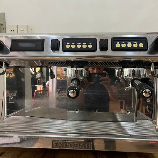 [Thanh lý] Máy pha cafe 2 group Expobar Megacrem