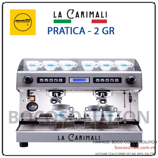 Máy Pha Cà Phê Carimali Pratica 2 Group